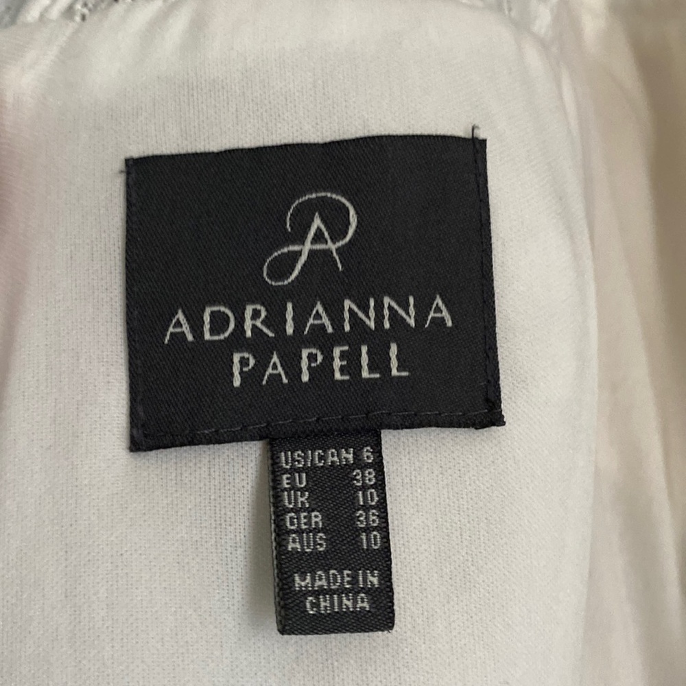 Adrianna Papell gown, size 6 only worn once